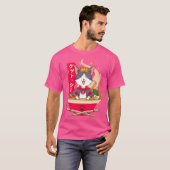 T-shirt Cait Sith Ramen (Devant entier)