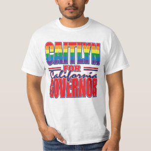 T-shirt Caitlyn, gouverneur