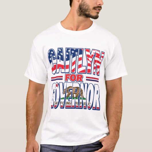 T-shirt Caitlyn pour GOV (Devant)