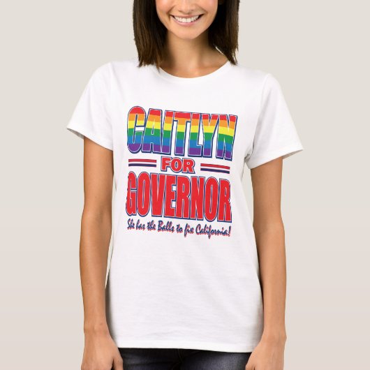 T-shirt Caitlyn-pour-GOV-Gay-Pride-Balls- (Devant)