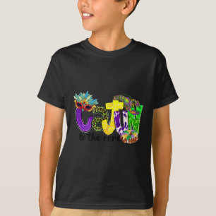 T-shirt Cajun Au Coeur Mardi Mardi Gras Louisiane Carni