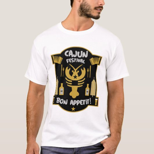 T-shirt Cajun Bayou de Louisiane (Devant)