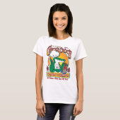 T-shirt Cajun Crocs Cuisine Céole (Devant entier)