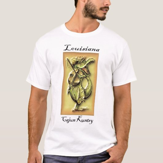 T-shirt Cajun Kuntry de l'enfant (Devant)