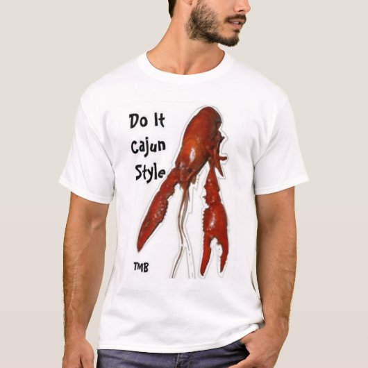 T-shirt Cajun_Style_Crawfish_tshirt (Devant)