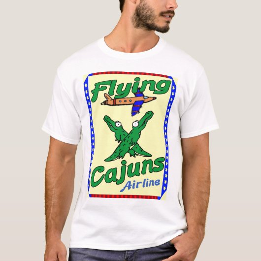 T-shirt Cajuns volants (Devant)