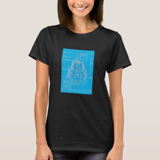 T-shirt Cake Blueprint Cake Baking Cake 2 (Devant)
