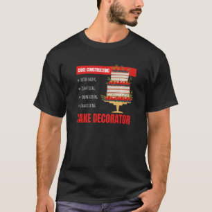 T-shirt Cake Constructeur I Confectioner Cake Confectioner