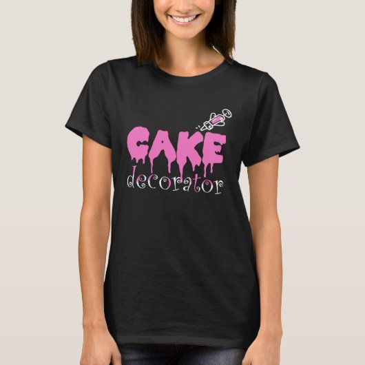 T-shirt Cake Dealer Baking Cake Decorator (Devant)