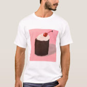 T-shirt  Cake with Cherry on Top (Devant)
