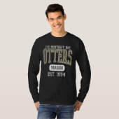 T-shirt Cal State Monterey Bay CSUMB Otters Est Date (Devant entier)