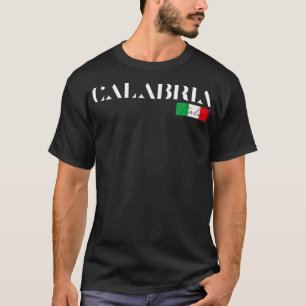 T-shirt Calabre, Calabre, Italie, vacances, fête d'été