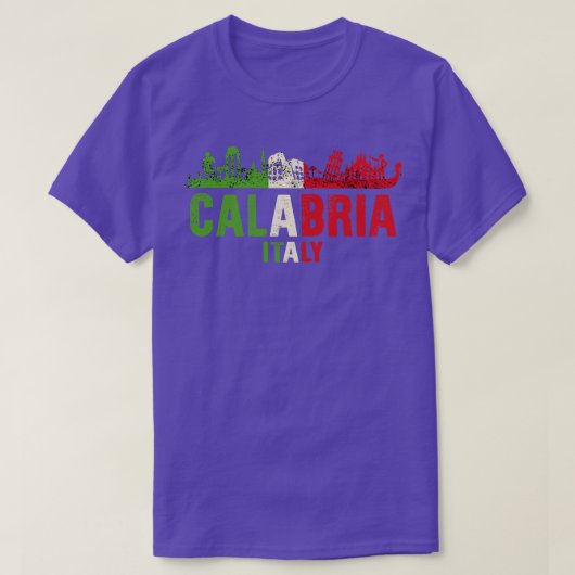 T-shirt Calabre Italie (Design devant)