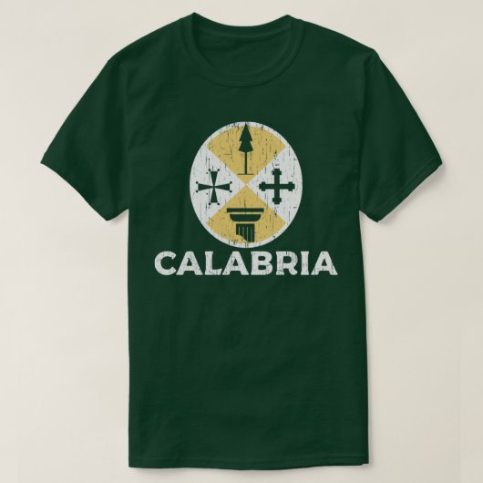 T-shirt Calabria Coat of Arms (Design devant)