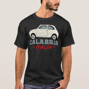 T-shirt Calabria Italia Retro Style Design
