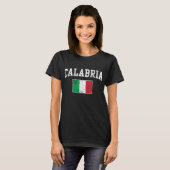 T-shirt Calabria Italy (Devant entier)