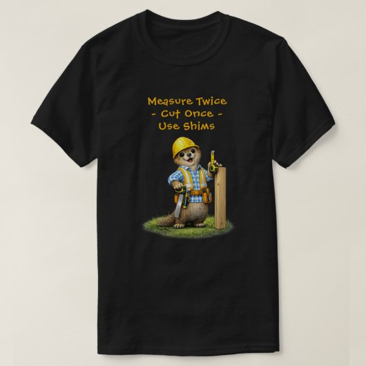 T-shirt "Calages" (2) (Design devant)