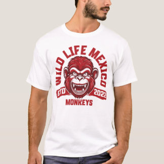 T-shirt Calakmul Monkeys