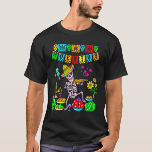 T-shirt Calavera Dia De Los Muertos (Mexique)