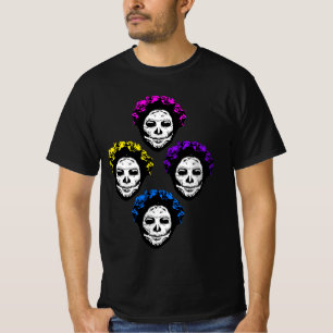 T-shirt Calavera Skuls Pop Art Style