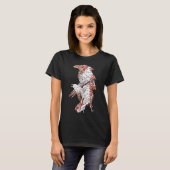 T-shirt Calaveras à cinq corneilles blanches (Devant entier)