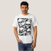 T-shirt Calaveras Musicales: Ritmo y Vida (Devant entier)