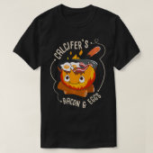 T-shirt Calcifers Bacon And Egg I Camping Cooking I Bacon (Design devant)