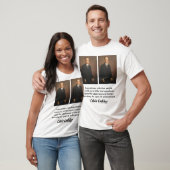 T-shirt calcool, Calvin Coolidge (Unisexe)