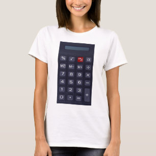 T-shirt calculatrice