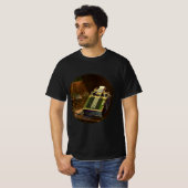 T-shirt Calculatrice comptable Comptometer Entreprise Vint (Devant entier)