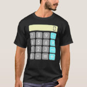 T-shirt Calculatrice Costume Halloween Math Geek Cool de p (Devant)