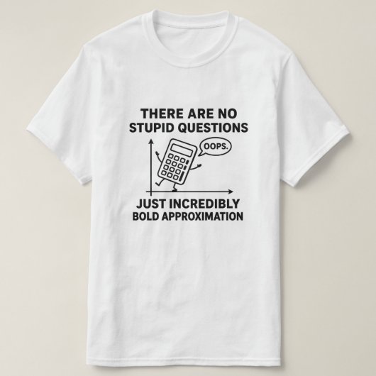 T-shirt Calculs amusants Citation de l'enseignant Calculs (Design devant)