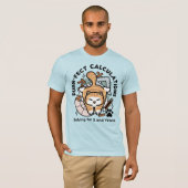 T-shirt Calculs Parfaits – Création de Chat de Maths Drôle (Devant entier)
