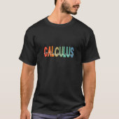 T-shirt Calculus enseignant math enseignant Algebra enseig (Devant)