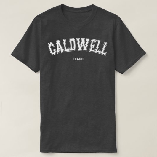 T-shirt Caldwell Idaho (Design devant)