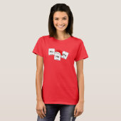 T-shirt Calembour de Noël d'élément de chimie de holmium (Devant entier)