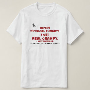 T-shirt Calembour PTees (muscles jumeaux de la jambe)