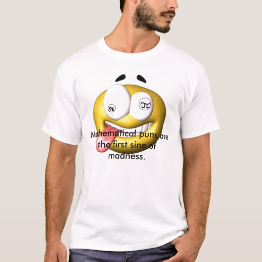 T-shirt Calembours mathématiques (Devant)