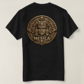 T-shirt Calendrier aztèque - Dos frappé (Design dos)