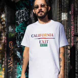 T-shirt Calexit : Indépendance de la Californie - Etat pol