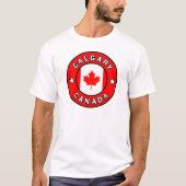 T-shirt Calgary Canada (Devant)