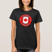 T-shirt Calgary Canada (Devant)