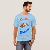 T-shirt Calgary Canada Chevaux Juillet Riders Calgary Stam (Devant entier)