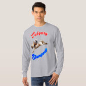 T-shirt Calgary Canada Chevaux Juillet Riders Calgary Stam (Devant entier)