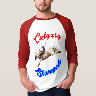 T-shirt Calgary Canada Chevaux Juillet Riders Calgary Stam