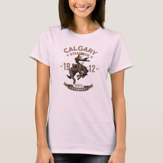 T-shirt Calgary Stampede Rodeo | Femmes (Devant)