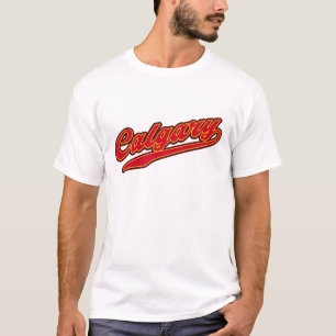 T-shirt Calgary - Style sport rétro