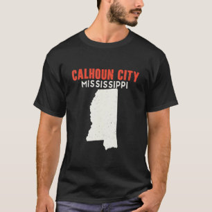 T-shirt Calhoun City Mississippi USA State America Travel