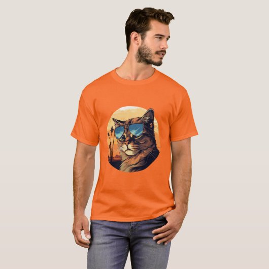 T-shirt Cali Cat (Devant entier)