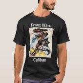 T-shirt Caliban Franz Marc Peinture Abstraite (Devant)